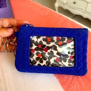 Vera Bradley ID holder/coin wallet.Basically new.